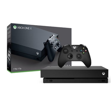 Microsoft Xbox One X Console 1 To – Noir – Remis à Neuf (Bon État)