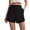 Black, variant on QUYUON Womens Casual Summer Sweat Shorts Elastic Waist Running Shorts High Waisted Workout Sports Shorts Track Short Pants with Pockets Athletic Shorts for Women Shorts Style S-47 , Black S