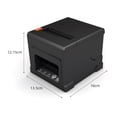 thumbnail image 2 of Arealer Imprimante de Reçus USB 80mm POS avec Impression Thermique Directe de Bureau Automatique Compatible avec le Support ESCPOS pour l'Expédition des Affaires Restaurant Cuisine Supermarché Magasin de Détail à Domicile, 2 of 7
