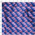 thumbnail image 4 of Soimoi Blue polyester Crepe Fabric Leaf Floral Print Fabric by the Yard 52 Inch Wide, 4 of 6