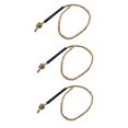 thumbnail image 4 of CHUANK 3 Pcs Survival Fire Kindling Wax Rope Starter Wax-infused Travel, 4 of 8