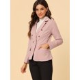 thumbnail image 2 of INSPIRE CHIC Veste en Denim Décontractée pour Femme à Revers, Manches Longues, avec Poches, 2 of 6