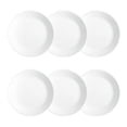 thumbnail image 1 of Corelle Winter Frost White 6.75" Glass Appetizer Plate (Set of 6), 1 of 3