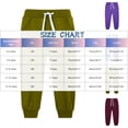 thumbnail image 2 of Girls School Uniform Pants Winter Warm Three Layer Fleece Leggings, 2 of 2