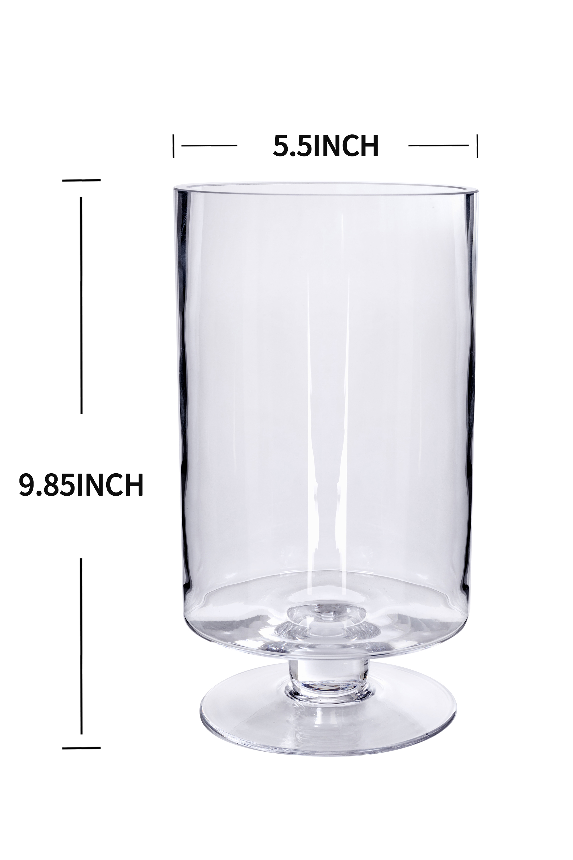 Better Homes and Gardens Grand pilier de verre piédestal bougeoir Home