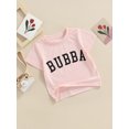 thumbnail image 3 of Kmbangi Enfants T-shirt Tops Lettre Impression Manches Courtes Col Rond Été Respirant Tops, 3 of 9