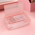 thumbnail image 1 of Pencil Box Organizer, Pencil Case Box Storage Container for Organizing with Snap Lid, Big Capacity Stackable Plastic Pen Pouch for Craft Hobby Art Supplies Journaling Stationery Sticker, 1 of 9