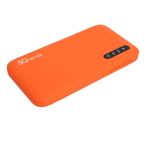 5G Mobile Hotspot, High Speed SIM Card Slot Dual Band WiFi Hotspot for Travel or Office