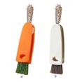 thumbnail image 3 of relayinert Milk Bottle Groove Brush Multifunctional Long-handle Foldable Dust Remover Cleaning Tools Household Kitchen Accessories Gray 1Set, 3 of 6