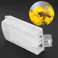 thumbnail image 4 of Beekeeping Equipment,5Pcs Transparent Plastic Queen Queen Bee Cage Beekeeping Accessories Crafted with Care, 4 of 13