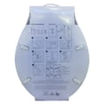 thumbnail image 2 of MAINSTAYS 17" WOOD SLOW-CLOSE TOILET SEAT IN WHITE, 2 of 6