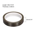 thumbnail image 2 of Unique Bargains Adhesive Grid ESD Tape 0.79 Inch Wide x 118 FT Long Conductive Grid Tape Brown, 2 of 4