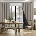 thumbnail image 1 of Chmadoxn Home Decor, Room Decor, Wall Decor Polyester Pongee Rod-Pull Light-blocking Curtains Living Room Sun-Blocking Curtains Heat-Insulating And Soundproof Curtains Polyester Blackout Curtains, 1 of 6