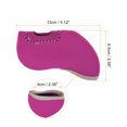 thumbnail image 2 of Unique Bargains Protection Sleeve Visible Window Golf Club Iron Head Covers Rose Red 10 Pack, 2 of 5