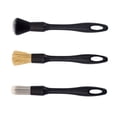 thumbnail image 3 of 3x Car Dust Brush wash Set Detailing Wheel Brushes Cleaning Grills Engine Bays, 3 of 6