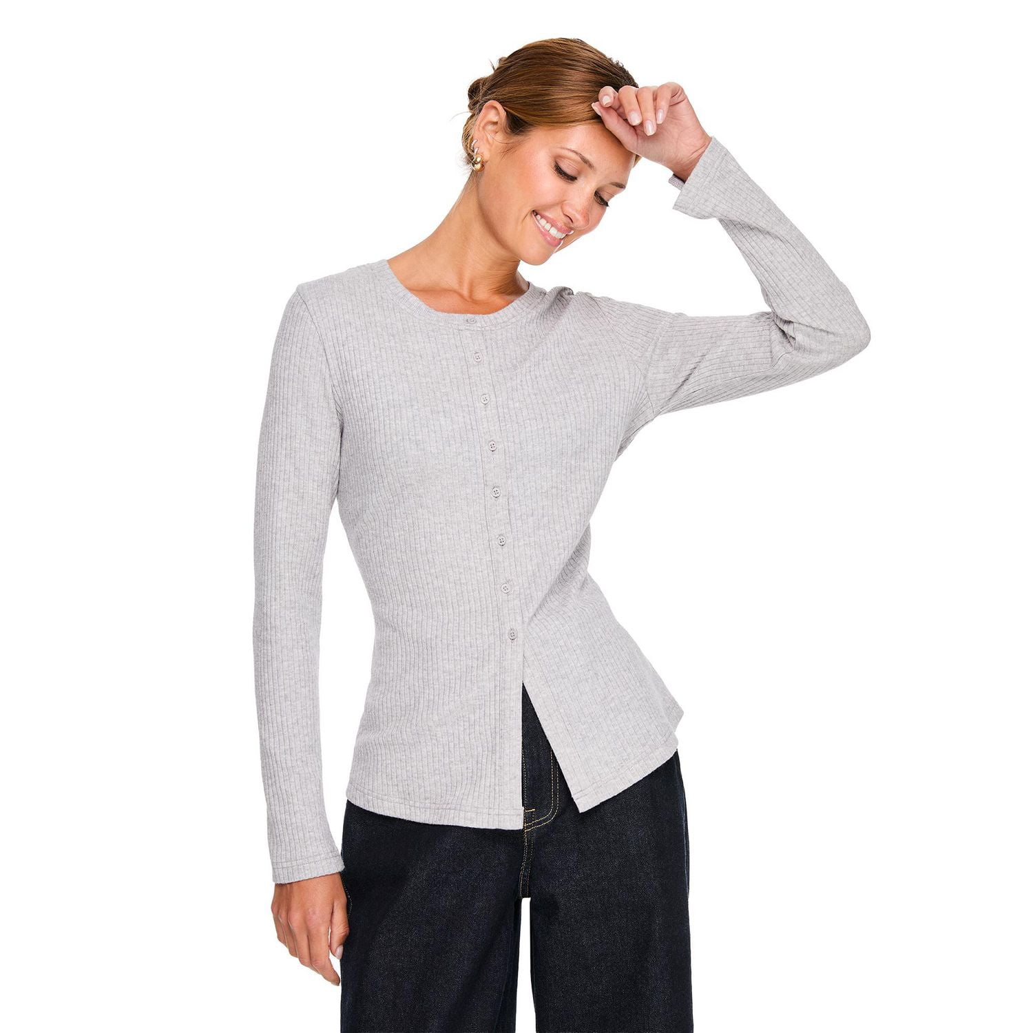 George Women's Rib Cardigan