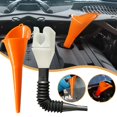 thumbnail image 3 of Flexible Draining Tool Snap Funnel, Multi-Purpose Flexible Fold Oil Funnel Tool, 3 of 8