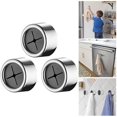 thumbnail image 3 of 3X Push In Tea Cloth Towel Holder Grip Hook Clip Self Adhesive Kitchen Bathroom, 3 of 9