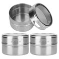 thumbnail image 1 of Seasoning Can, Moisture-Proof  Stainless Steel Spice Bottle, Spice Pot, For Kitchens Family, 1 of 8