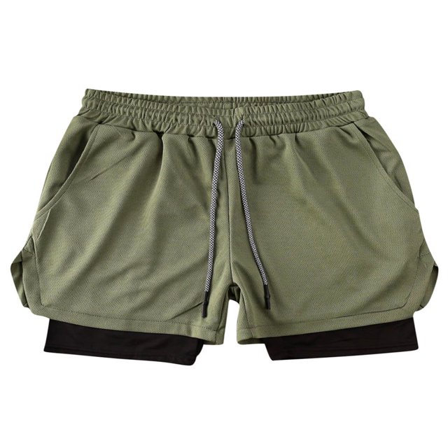 Mens Running Shorts Quick Dry Beachwear Workout Pants with Pockets