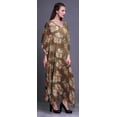 thumbnail image 3 of Bimba Kaftan Long de Plage à Fleurs pour Femmes, Tenue de Plage, Paréo de Bikini, Robe Maxi - S-L, 3 of 5