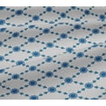 thumbnail image 5 of oneOone Cotton Jersey Teal Blue Fabric Block Sewing Craft Projects Fabric Prints By Yard 58 Inch Wide, 5 of 5