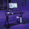 thumbnail image 4 of Checkpoint Ghost Battlestation Bureau de Jeu Noir et Carbone avec Lumières DEL RVB, 4 of 14