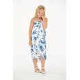 thumbnail image 2 of Robe Hawaïenne à Col Licou pour Fille en Floraison de Rêve de Jour, 2 of 5