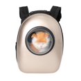 thumbnail image 4 of Sac à Dos Capsule Spatiale Windons Transparent Respirant Chat Animal de Compagnie Voyage en Plein Air Sac de Transport Doré, 4 of 8