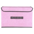 thumbnail image 1 of Prime Spring Deals 2025 Foldable Storage Box with Lid 2Pcs (Large + Small) Fabric Storage Box with Lid, Closet Storage Box, Room Organization, Office Storage, Toy Storage, 1 of 6