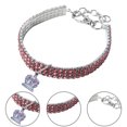 thumbnail image 3 of CBFFDC Wedding Gift For Pets Pet Collar Fine Workmanship Sparkling 3 Layer Necklace for Parties And Special Occasions, 3 of 6