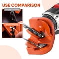 thumbnail image 3 of Drill Bit Sharpener,Multipurpose Drill Bit Sharpener Tool with 4 Grinding Wheels, Portable Grinder for Metal and All Drill Bits, 3 of 9