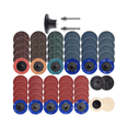 thumbnail image 1 of 60Pcs Sanding Discs Set, 2 Inch Quick Change Sanding Discs with 1/4Inch Holders, Die Grinder Surface Conditioning, 1 of 6