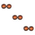 thumbnail image 4 of QualitChoice Coussinets d'Oreille Coussins Écouteurs de Jeu Coussinets Ronds en Cuir Manchon en Maille Coussinets de Rechange pour Skullcandy Hehs2.0 Brun 3Ensemble, 4 of 6