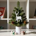 thumbnail image 4 of Yhmxh Home Decor Christmas Decorations Christmas Deer Snowflakes Christmas Tree Ornaments Pendants Advanced Scene Decoration Welcome Home Decorations Spring Decor, 4 of 6