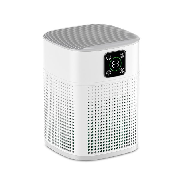 Air Purifier, For Home Protable H13 HEPA & Carbon Filters Smart Control Panel Efficient Purifying Air Cleaner , High-Efficiency