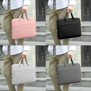 Sentmoon Laptop Bags Computer Bag Thin Laptop Bag Business Meeting Briefcase Student Fashion Multi-layer Tablet Storage Bag Gift for Anniversary, Birthday, Christmas