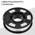 thumbnail image 4 of Unique Bargains 3D Printer Filament 1.75mm TPU Filament Dimensional Accuracy +/- 0.05mm White, 4 of 7