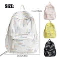 thumbnail image 3 of AKEGAMN Clearance! Sequin Daypack Cute Backpack With Plush Zipper Pull Lightweight Large Capacity [ Material] Crafted from fabric designed to withstand the rigors of daily use while keeping its aest, 3 of 9