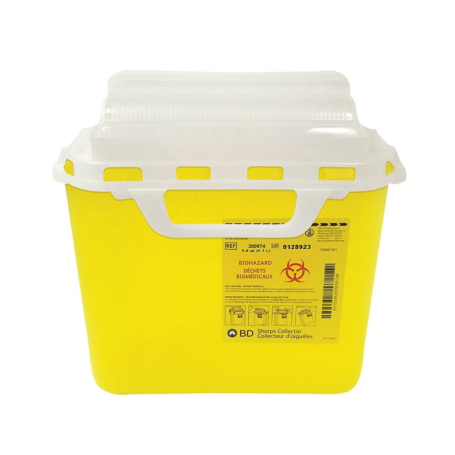 First Aid 175-040/300974 Contenant pour Tranchants Capacité de 5,1 Litres - 1 Unité