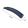 thumbnail image 2 of Hair Clips Nonslip French Matte Claw Clip Strong Hold Hair Clips,Gray Polyester Hair Clip, 2 of 2