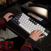 WIFKLSIIPG Wired Mechanical Keyboard TYPE C Hot Swapable RGB Luminous Blue Axis Gaming Mechanical Keyboard