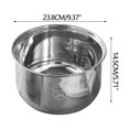 thumbnail image 2 of RRJ Stainless Steel Rice Cooker Inner Pot Replacement, Multifunctional Non-Stick Cooking Pot For Rice Grains Stews Soups, Durable Removable Inner Bowl For Electric Rice Cooker, Universal Fit, 2 of 5