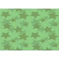 thumbnail image 1 of Ahgly Company Tapis d'Aire Rectangulaire Transitionnel Vert pour Intérieur, Lavable à la Machine, 5 Pieds x 7 Pieds, 1 of 7