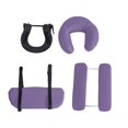 thumbnail image 2 of BELOVING Face Cradle with Pillow for Massage Table Soft Complete Set Massage Headrest violet, 2 of 9