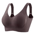 thumbnail image 1 of Elegant Convertible Strapless Cordless Bra for Women – Comfortable Transparent Shoulder Straps Backless Spongeless Design, 1 of 7