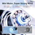 thumbnail image 3 of Jisulife Handheld Fan Life9 Grey, 3 of 5
