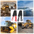 thumbnail image 2 of 17T Practical Car Flexible Synthetic Soft Shackle Trailer Pull Towing Rope Winch Straps For Car Broke Down, 2 of 8