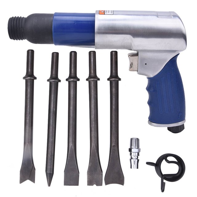 Air Hammer Professional Industrial Round Shovel Hand Tool With Alloy Steel Spring 250mm