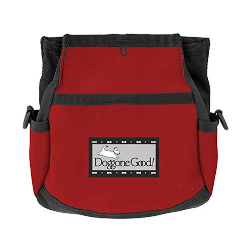 Doggone Good Rapid Rewards Sac d'Entraînement pour Chien de Luxe avec Ceinture (Rouge)